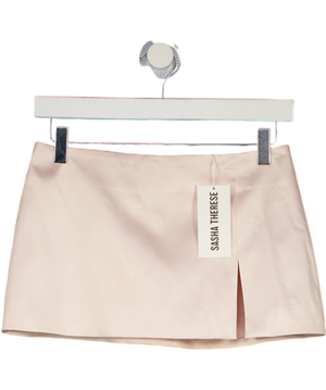 SASHA THERESE Estelle Micro Mini Skirt Pink UK XS