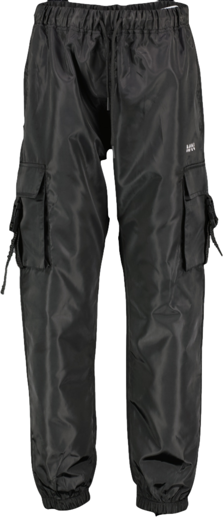 boohooMan Black Original Man Cargo Joggers UK M