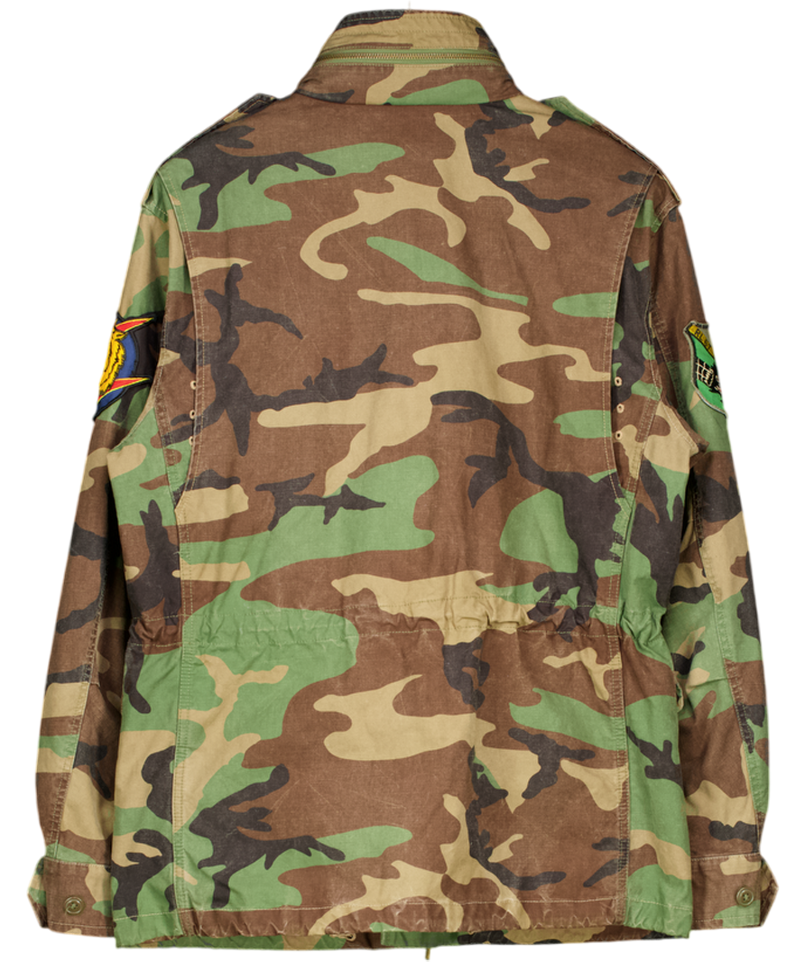 Polo Ralph Lauren Green Camo Field Jacket UK M