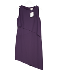REISS Deep Amethyst Purple Aya Dress UK 10