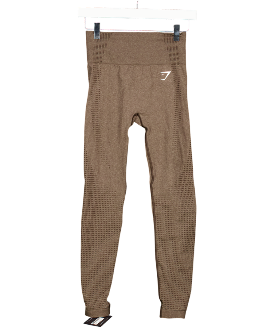 gymshark Brown Vital Leggings UK XS