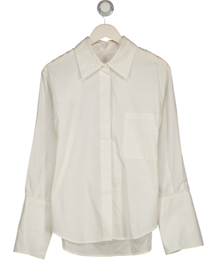 COOSH Ivory White Tie Back Shirt UK XS/S