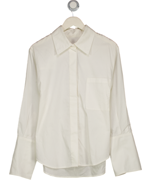 COOSH Ivory White Tie Back Shirt UK XS/S