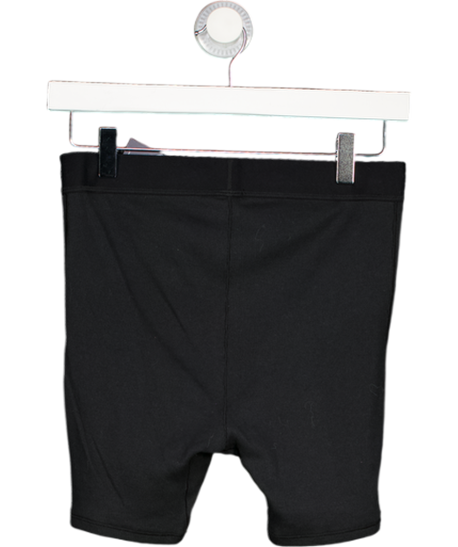 SKIMS Black Cotton Rib Boxer Shorts UK S