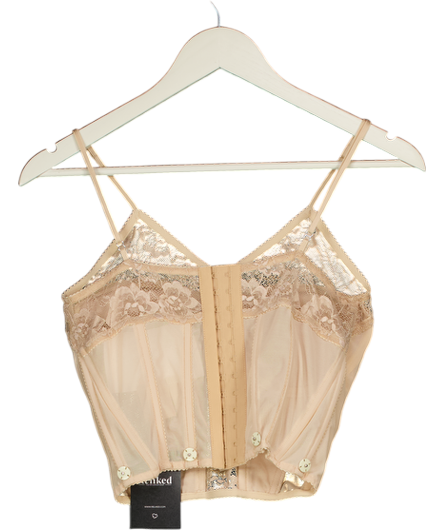 Danil Antsiferov Nude Corset Top UK M