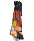 Peppermayo Multicoloured Willow Chiffon Mini Dress - Moody Floral UK 10
