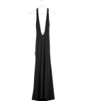 Sasha Therese Solene Maxi Dress Black UK XS