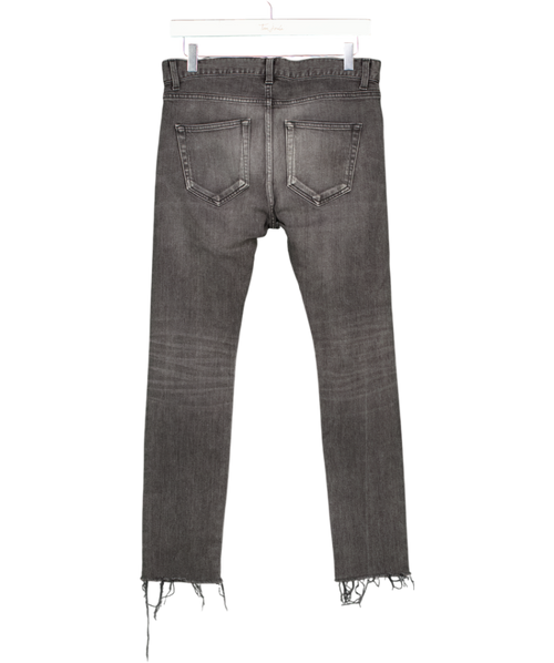 Balenciaga Grey Wash Skinny Jeans W28