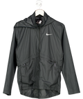 Nike Black Running Hooded Windbreaker Jacket UK M