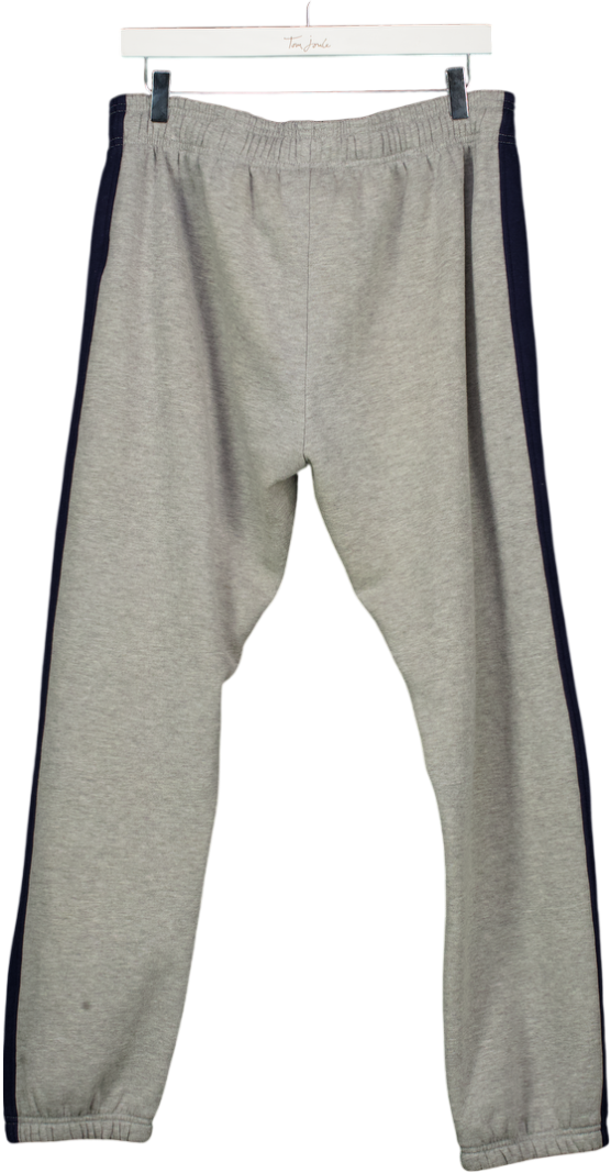 FILA Grey Side Stripe Joggers UK L
