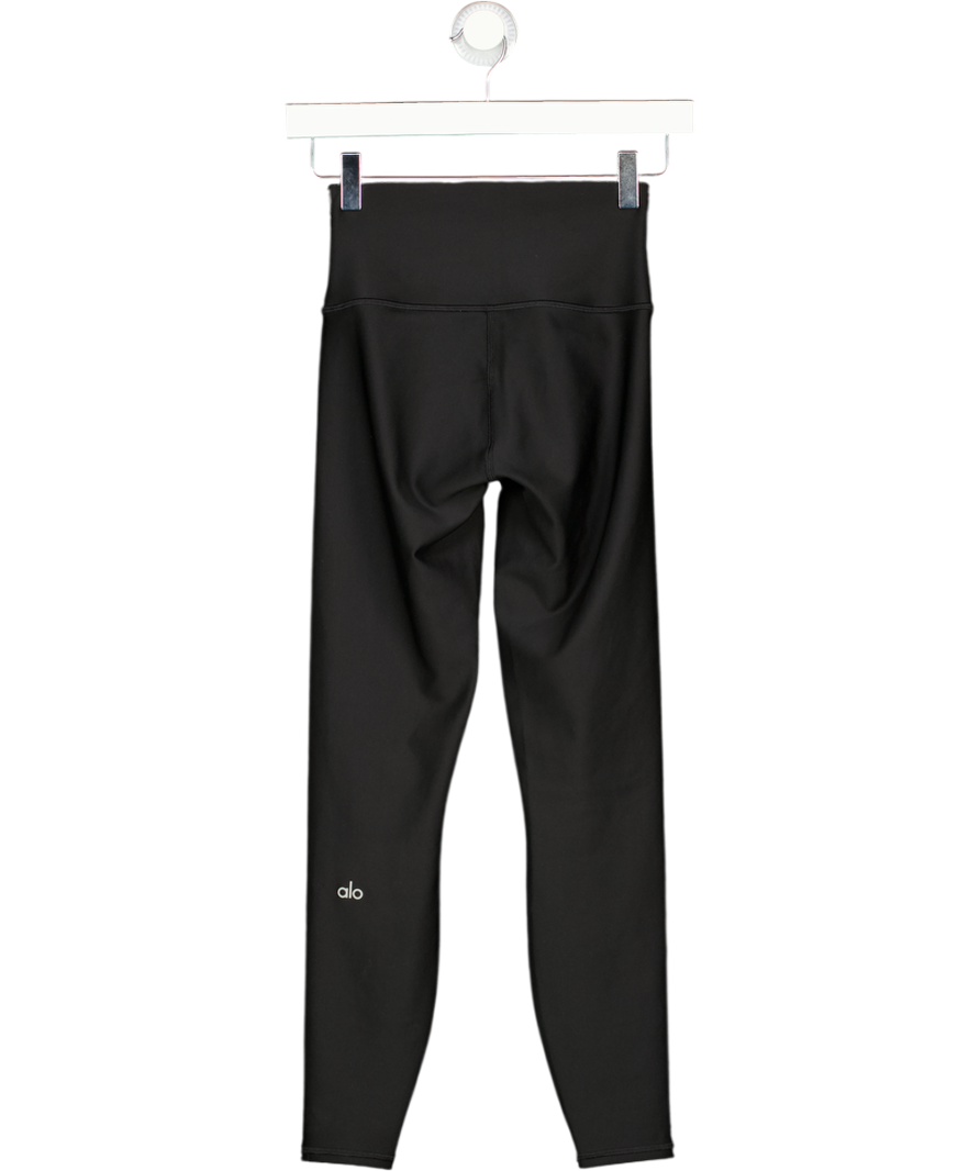ALO Black High Waisted Leggings UK XS