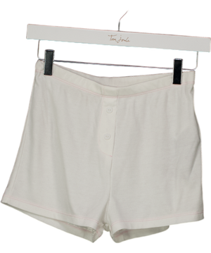 ASOS White Soft Pyjamas Short UK S