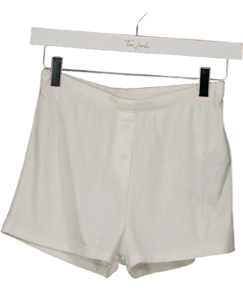 ASOS White Soft Pyjamas Short UK S