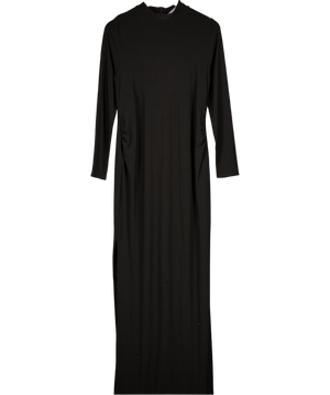 Club L Black Long Sleeve Maxi Dress UK 14