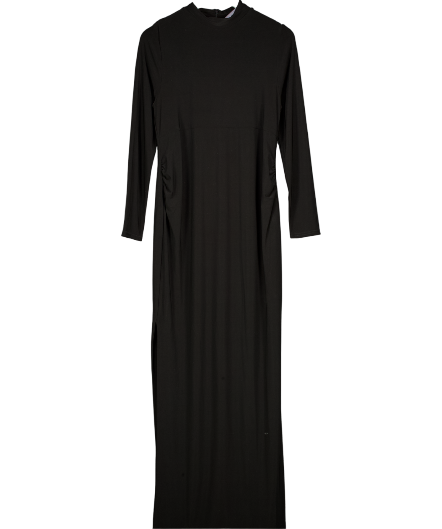 Club L Black Long Sleeve Maxi Dress UK 14
