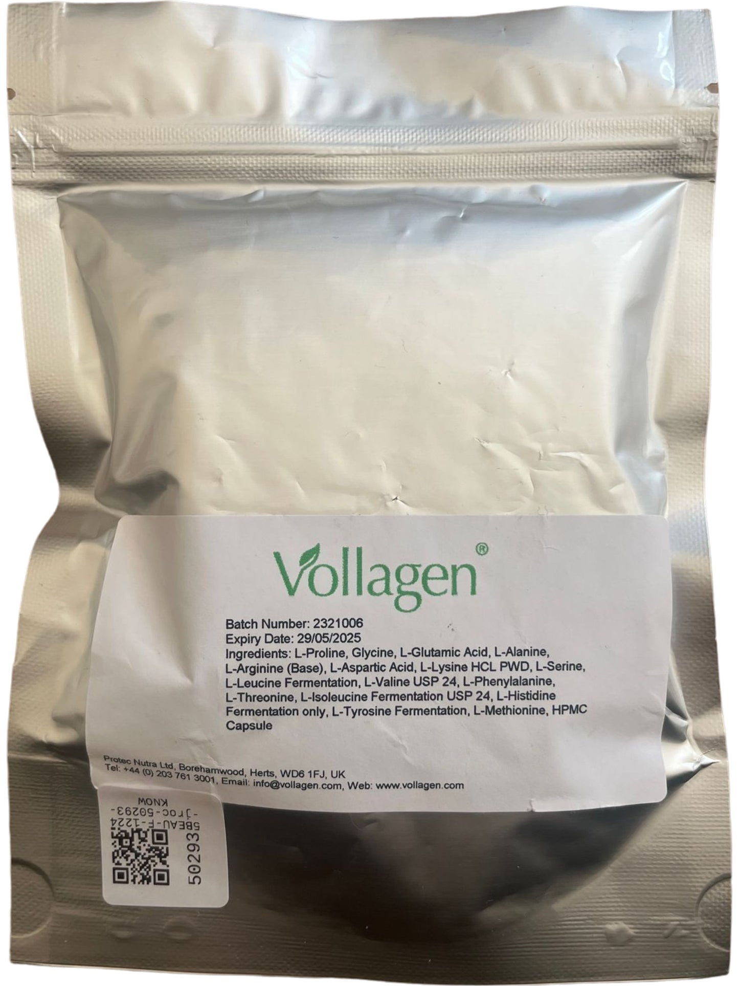 Vollagen Plant Based Alternative to Collagen 30 Capsules
