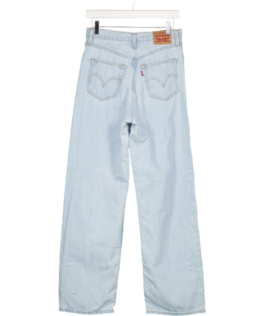 LEVI'S Light Blue High Waisted Straight Leg Jeans W27
