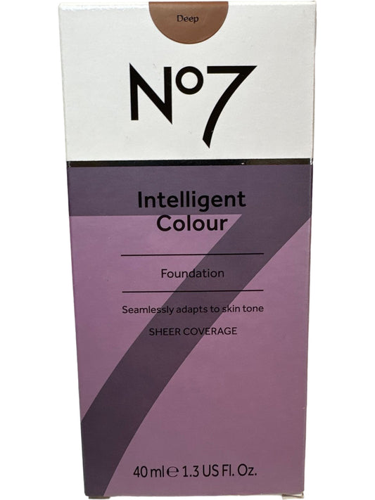 No7 Deep Intelligent Colour Foundation Seamless Adaptation Sheer Coverage