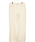 MALINA Cream Matilda Jeans Low Rise Oversized Jeans W28