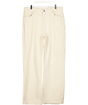 MALINA Cream Matilda Jeans Low Rise Oversized Jeans W28