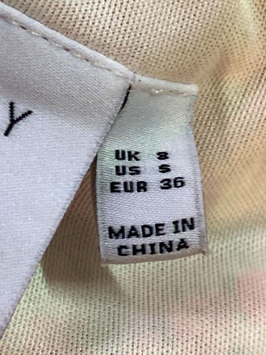 Daisy Street Pink Floral Slip Dress UK 8 - Reliked