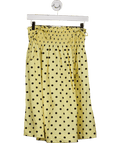 Damson Madder Yellow Lilo Mini Dress - Butter Spot UK 8 - Reliked