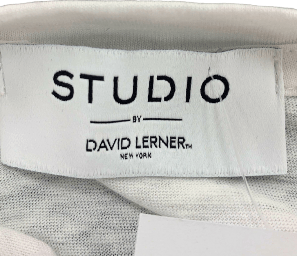 David Lerner White Jet Set Tank Top One Size - Reliked