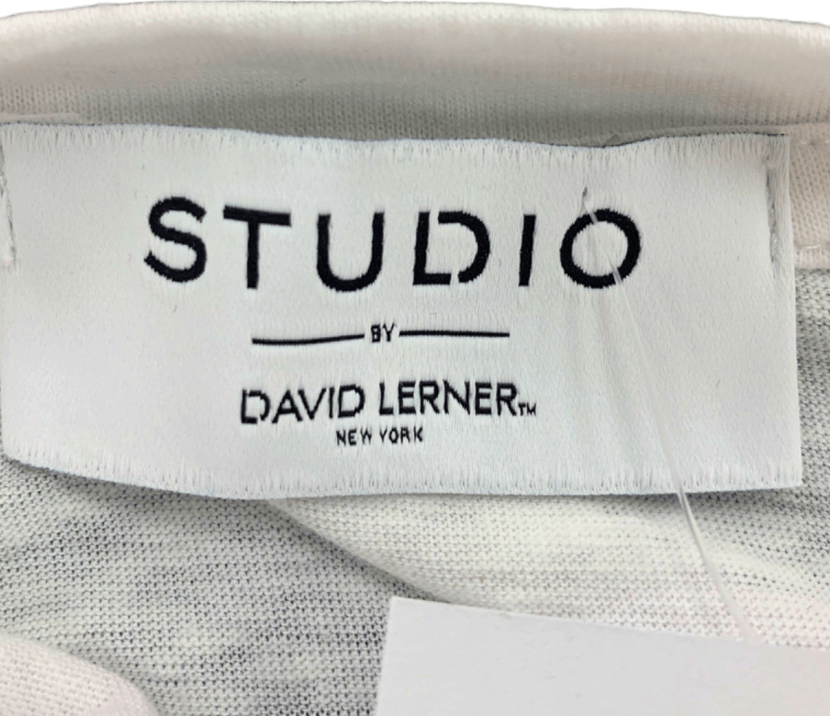 David Lerner White Jet Set Tank Top One Size - Reliked