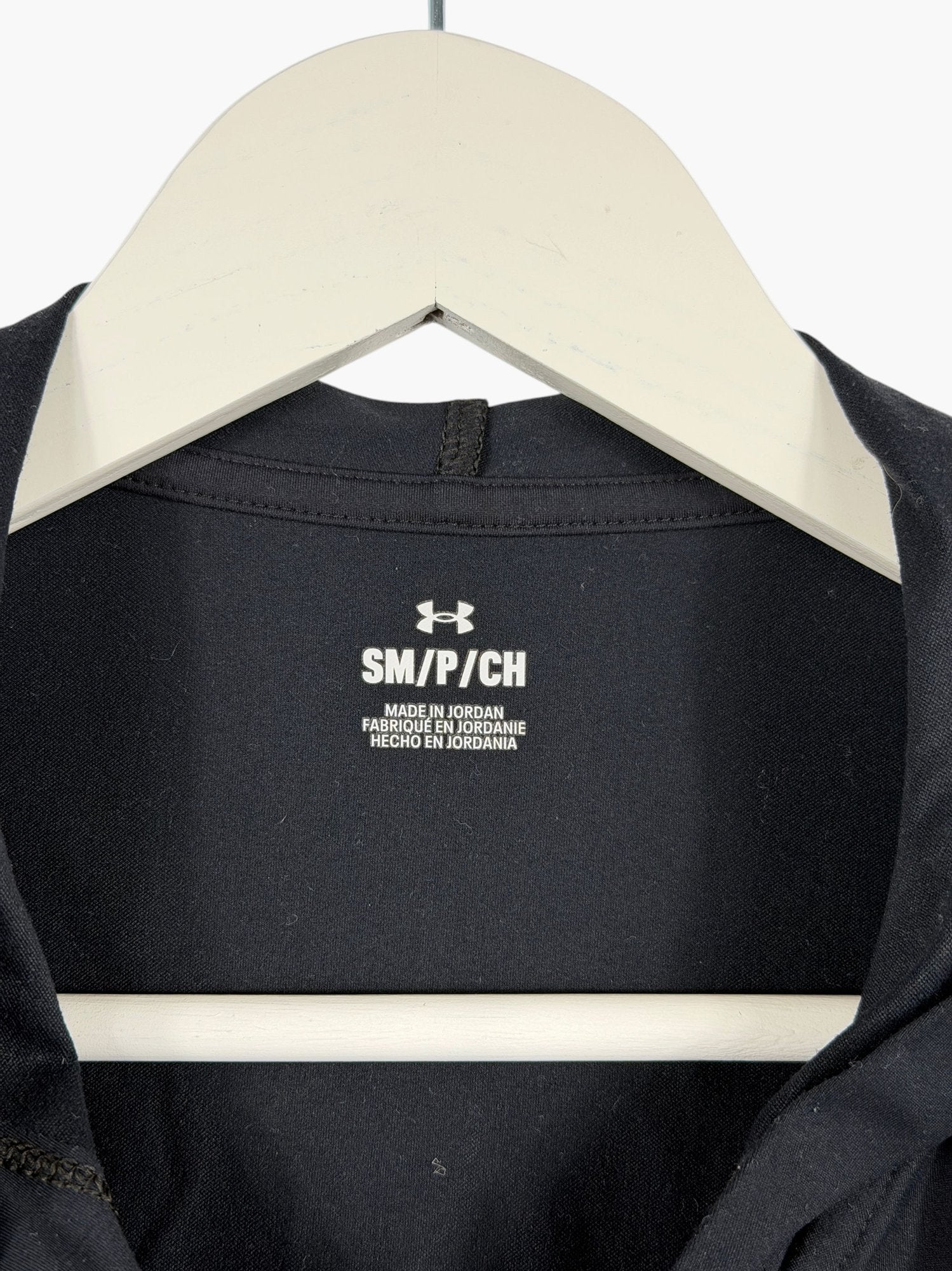 UNDER ARMOUR Black Hoodie Activewear UK S