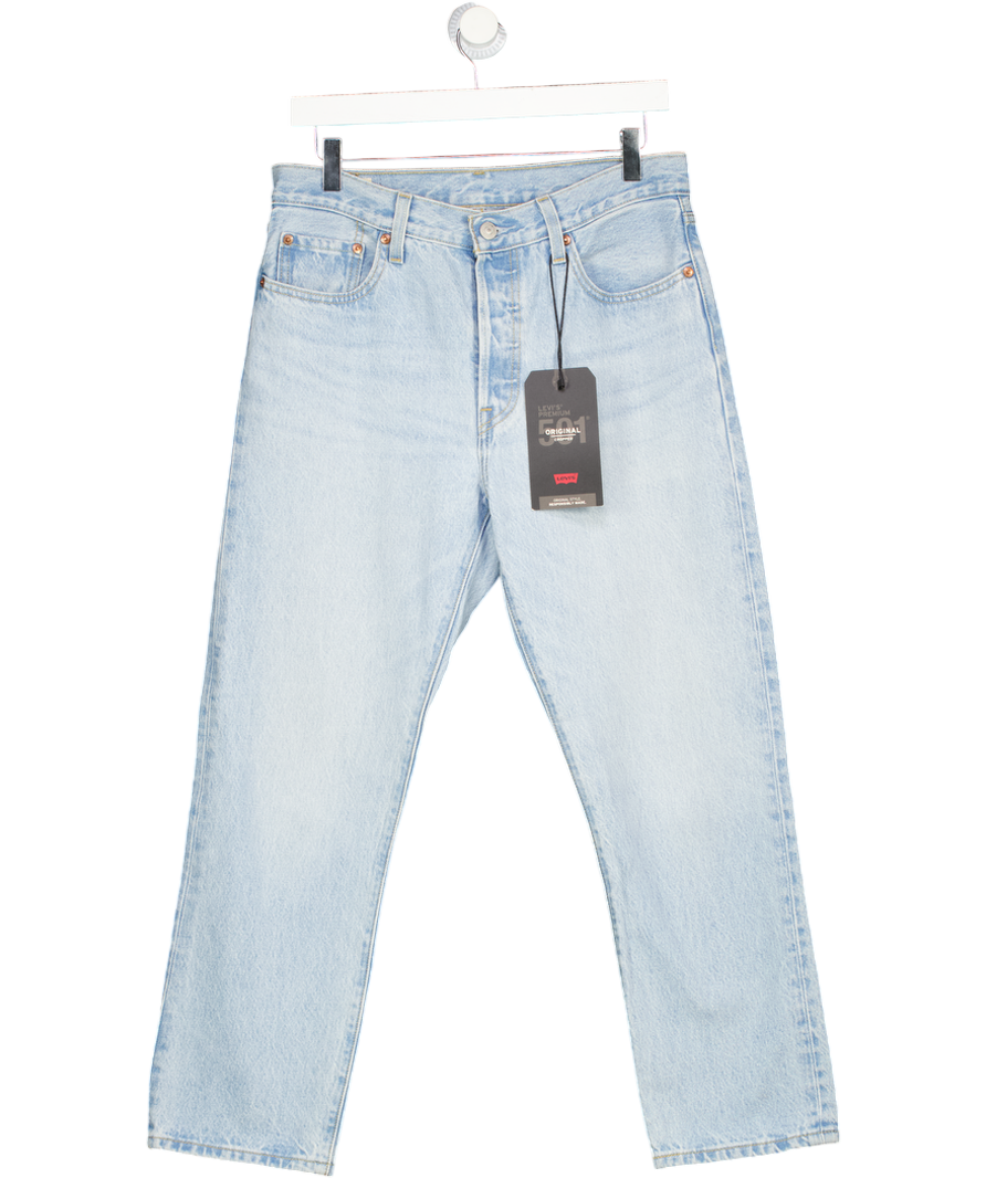 LEVI'S Originals 501 Blue Cropped Jeans W28