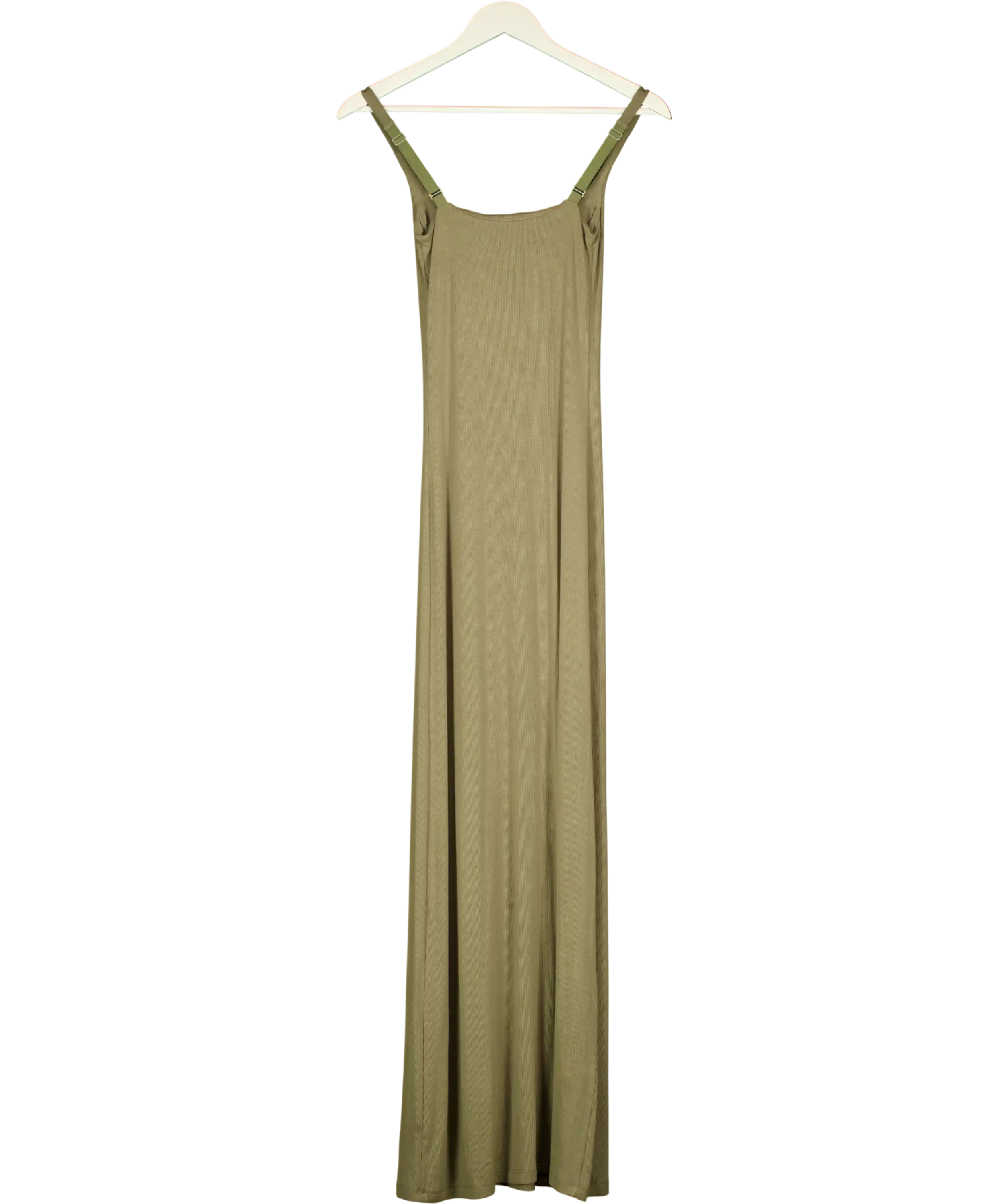 Fax Copy Express Green Maxi Dress UK S