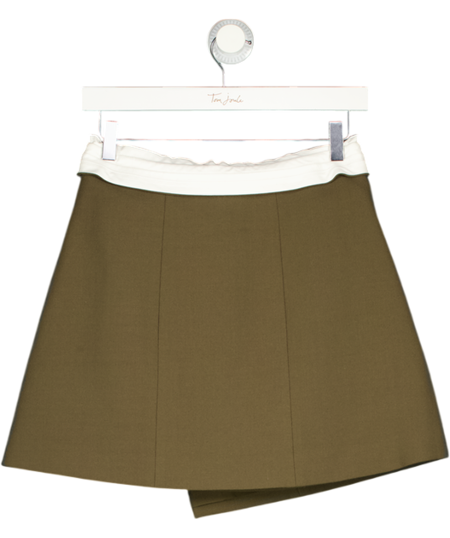 ANNA QUAN Green Darcy Skirt (khaki Green) UK 8