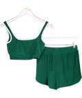 4th reckless Forest Green Short Set UK S