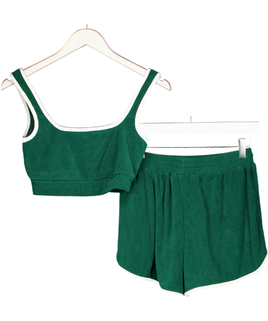 4th reckless Forest Green Short Set UK S