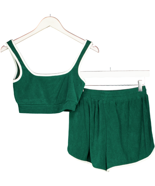 4th reckless Forest Green Short Set UK S