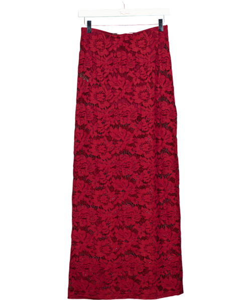 4th Reckless Red Emelda Skirt UK 8