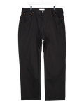 Abercrombie & Fitch Black High Rise Vintage Straight Jean UK 18