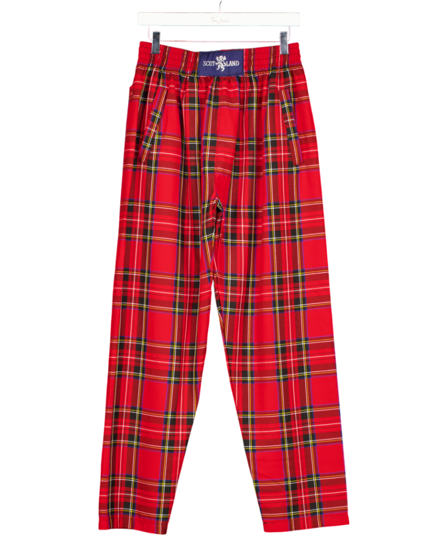 Red Tartan Royal Trouser UK S/M