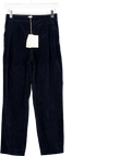 Sunspel Blue U794 Double Pleat Corduroy Trouser UK XXS