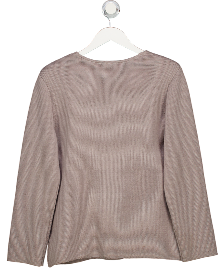 Monsoon Beige Saf Structured Cardigan Natural UK M