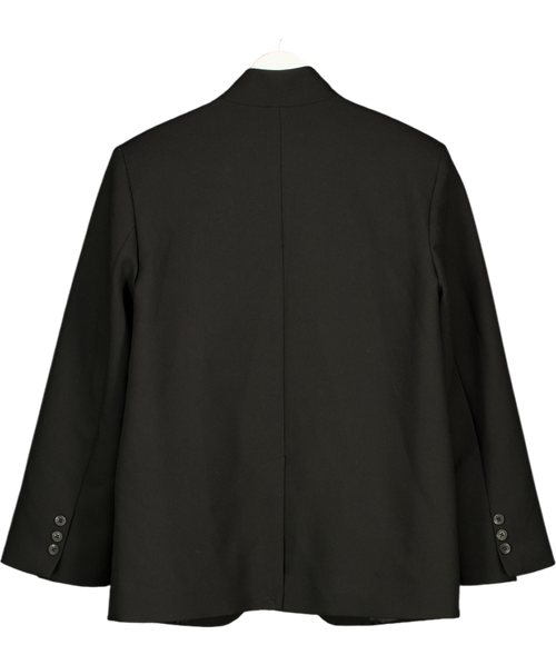 ASOS Black Oversized Twill Blazer UK S