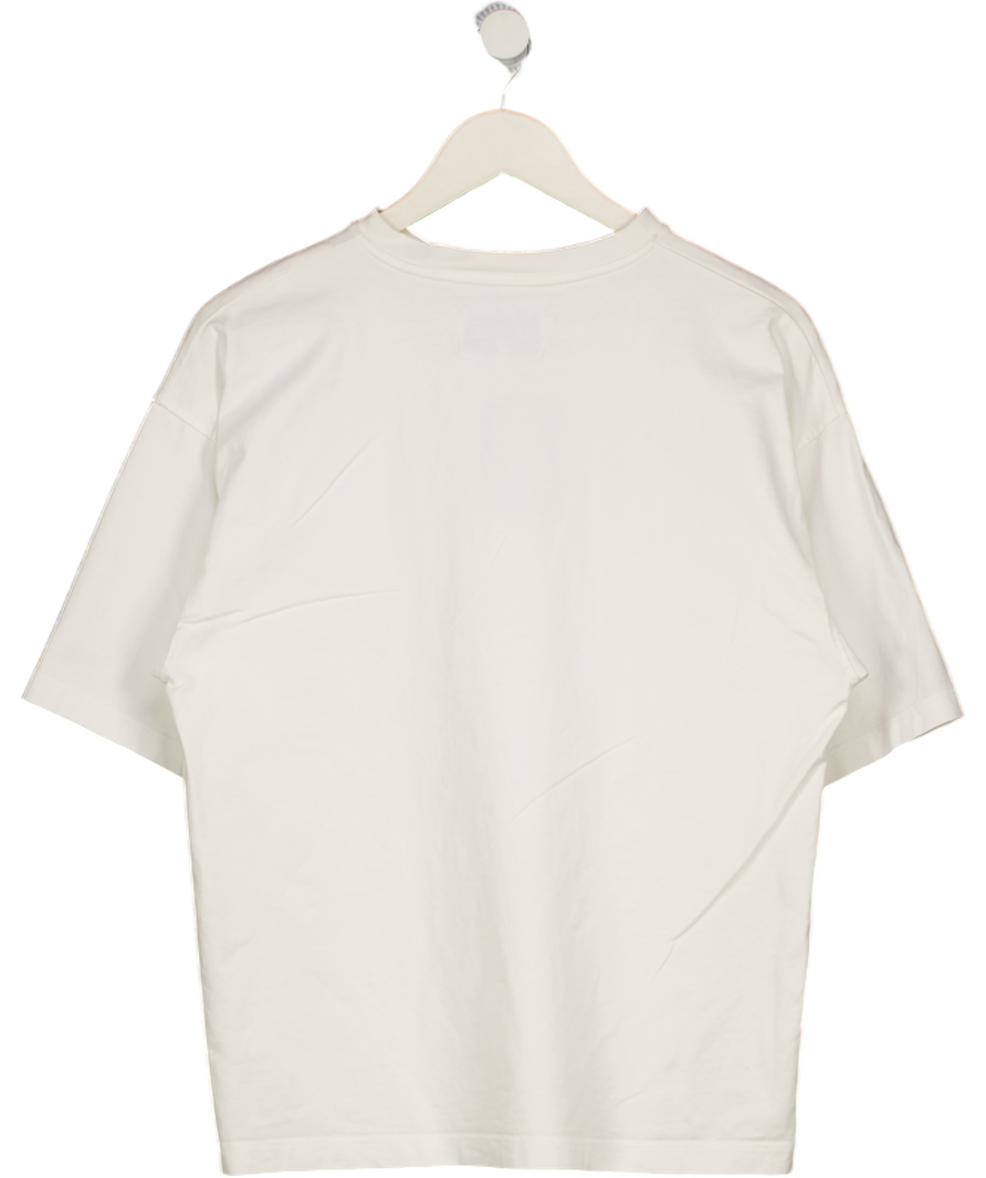 ARRANGE Oversized Premium Heavy Weight T-shirt In White UK XS