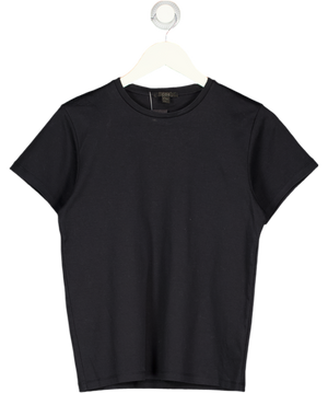 COS Black Clean Cut T-shirt UK XS