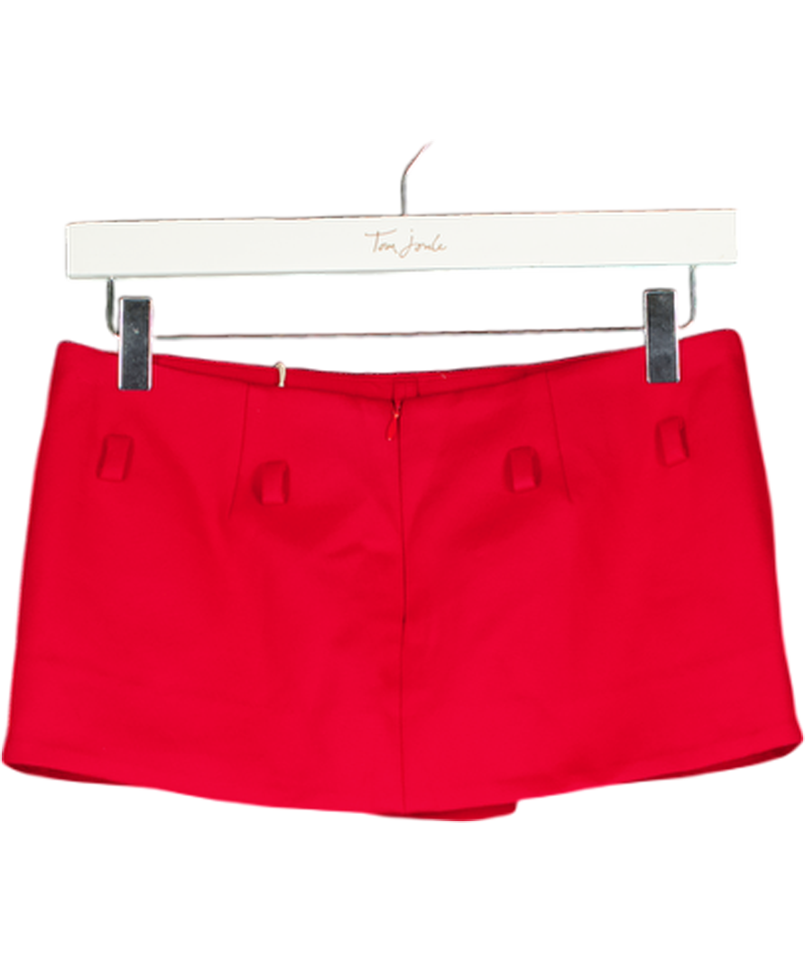Ibiboss Red Bommie Mini Skort UK M