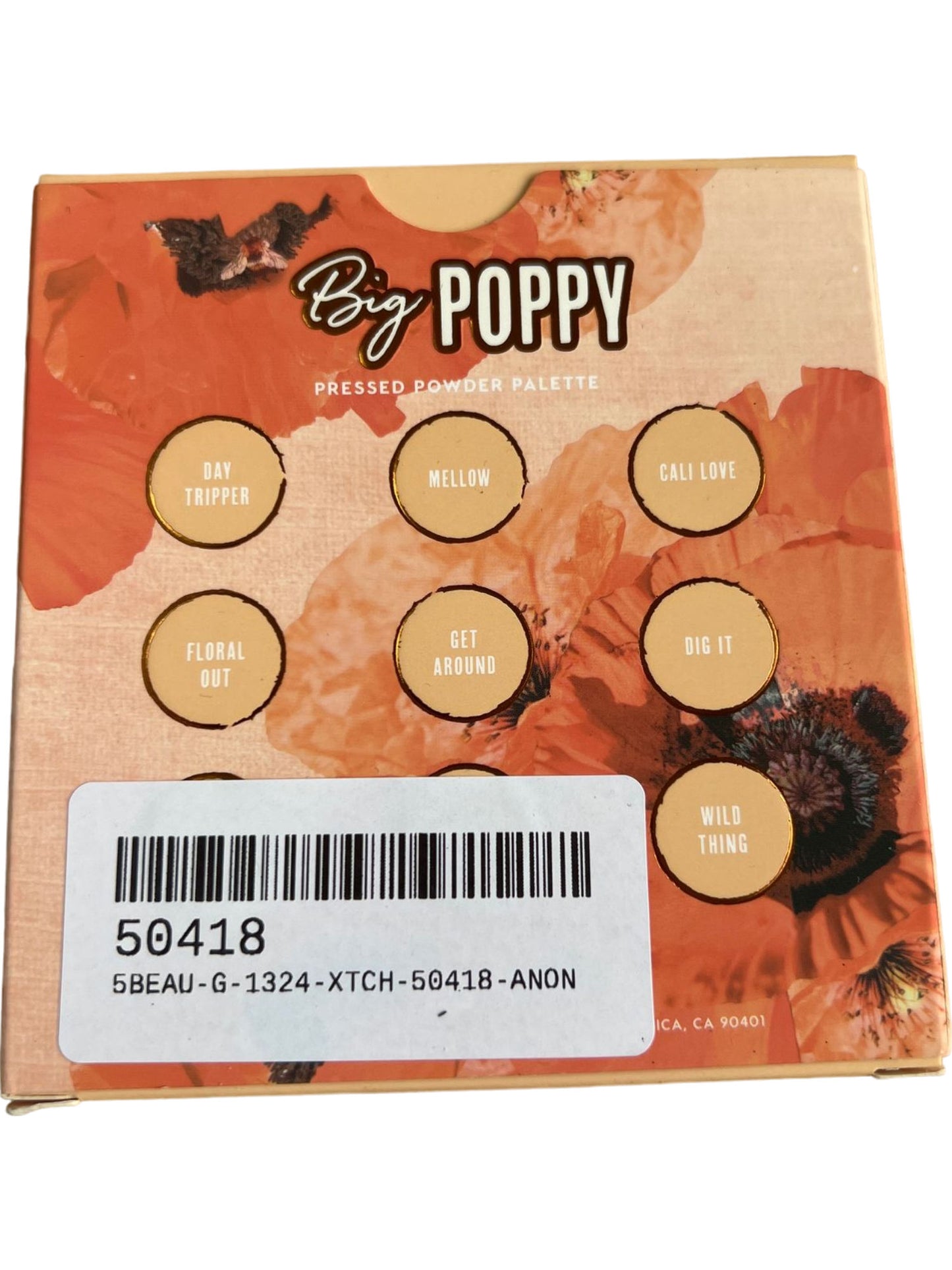 ColourPop Big Poppy Pressed Powder Palette