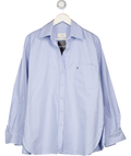 DISSH Blue Oversized Cotton Shirt UK 10