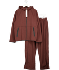 H&M MOVE 2-piece Dark Brown Sports Zip-through Hoodie & Joggers With Drymove UK M