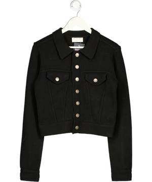 FREE PEOPLE Black We The Free Uptown Sweater Jacket UK S