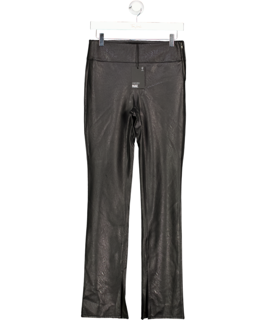 PAIGE Black Sakai Faux Leather Legging Us2 UK 6
