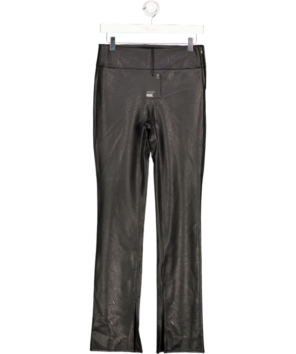 PAIGE Black Sakai Faux Leather Legging Us2 UK 6